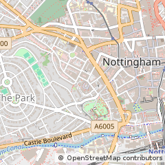 Map of Nottingham