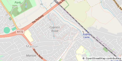 Map of Middlesbrough