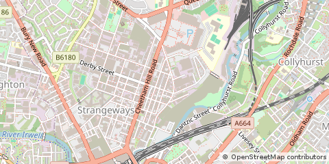 Map of Manchester