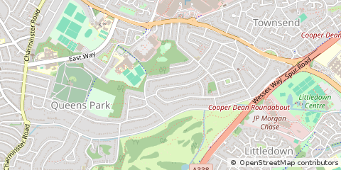 Map of Bournemouth
