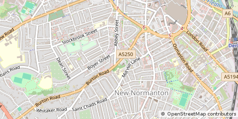 Map of Derby