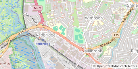 Map of Southampton