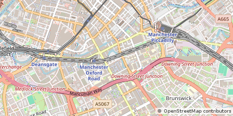Map of Manchester
