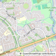 Map of Milton Keynes