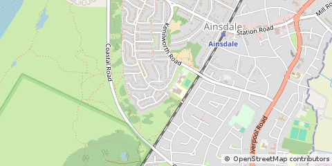 Map of Southport