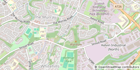 Map of Glasgow