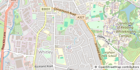 Map of Reading