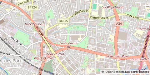 Map of Birmingham