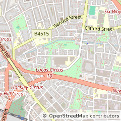 Map of Birmingham