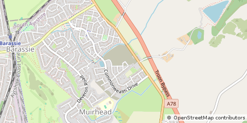 Map of Troon