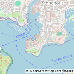 Map of Plymouth, Devon