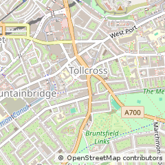 Map of Edinburgh