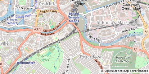 Map of Bristol