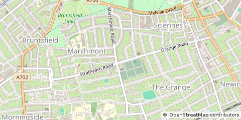 Map of Edinburgh