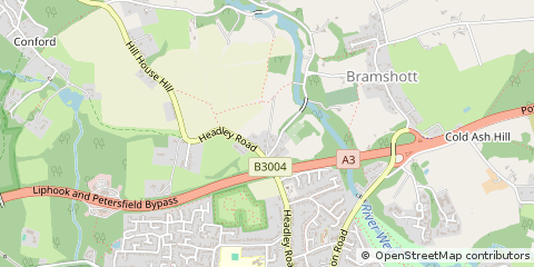 Map of Liphook