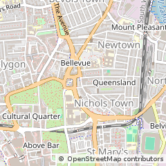 Map of Southampton, Hampshire