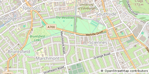 Map of Edinburgh