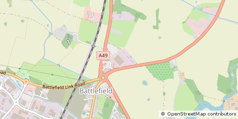 Map of Shrewsbury