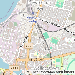 Map of AYR, Ayrshire