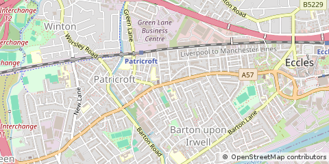 Map of Manchester