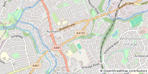 Map of Stourbridge