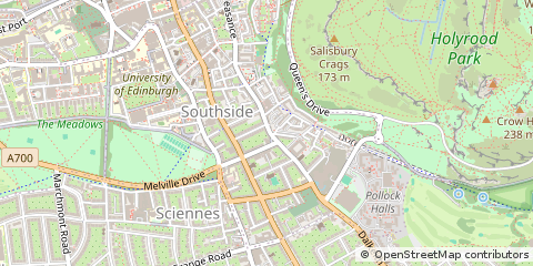 Map of Edinburgh