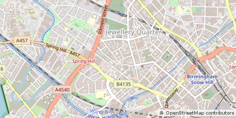 Map of Birmingham