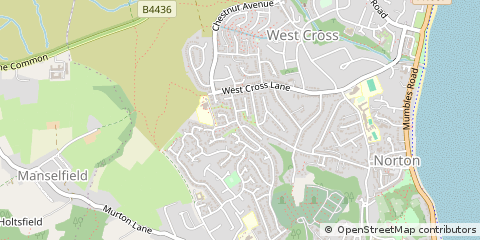 Map of Swansea