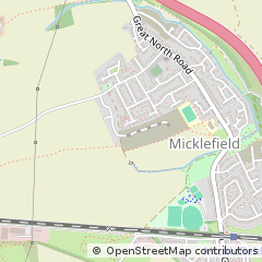 Map of Leeds, West Yorkshire