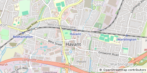 Map of Havant