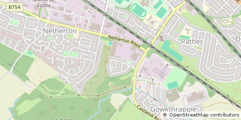 Map of Wishaw