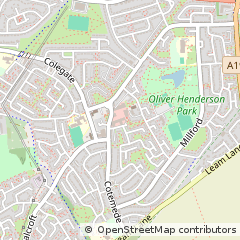 Map of Tyne and Wear