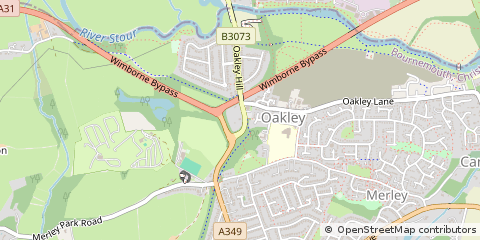 Map of Wimborne