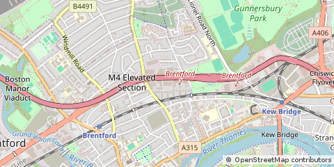 Map of Brentford
