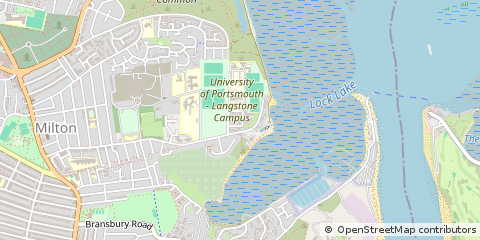 Map of Southsea, Hampshire