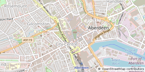 Map of Aberdeen