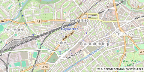 Map of Edinburgh