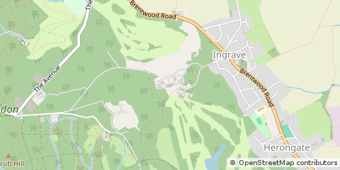 Map of Brentwood