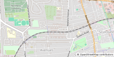 Map of Hull