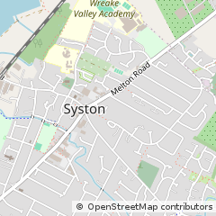 Map of Leicester, Leicestershire