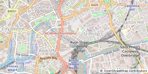 Map of Bristol