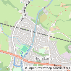 Map of Stockport