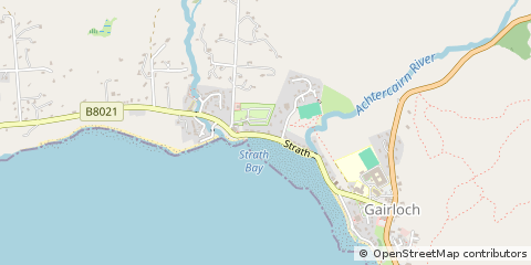 Map of Gairloch