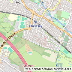 Map of Chertsey