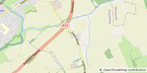 Map of Colchester