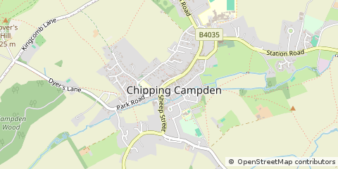 Map of Chipping Campden