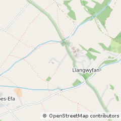 Map of Llandyrnog, Denbighshire