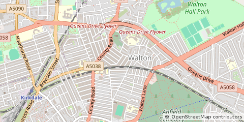 Map of Liverpool