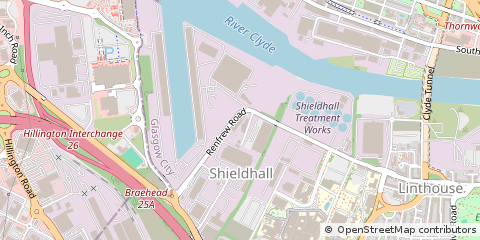 Map of Glasgow
