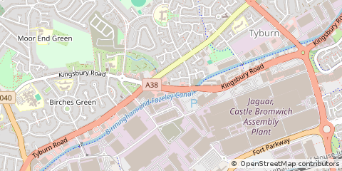 Map of Birmingham